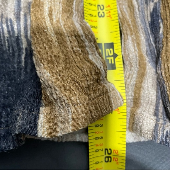 Gabicci Shirt Men’s Large Short Sleeve Button Up All Over Multicolor Abstract - Picture 8 of 8